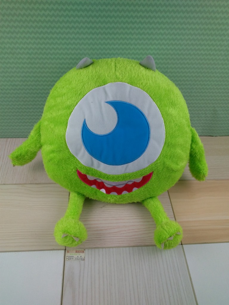 【怪兽大学单眼仔毛绒玩具公仔 泡沫粒子玩偶】怪兽大学单眼仔毛绒玩