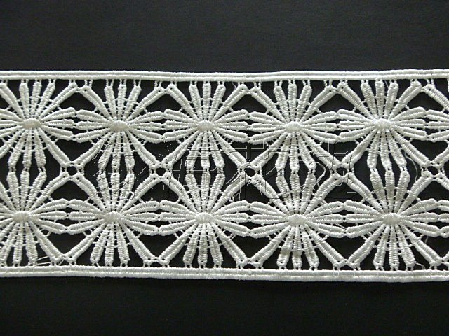 海帝实业 绿海花边 涤纶刺绣 水溶绣花 时装辅料 蕾丝花边 f