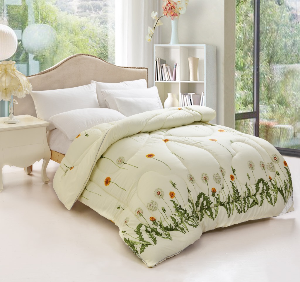 冬被批发定做 钻石绒印花加厚被芯双人春秋被 单人学生被褥特价