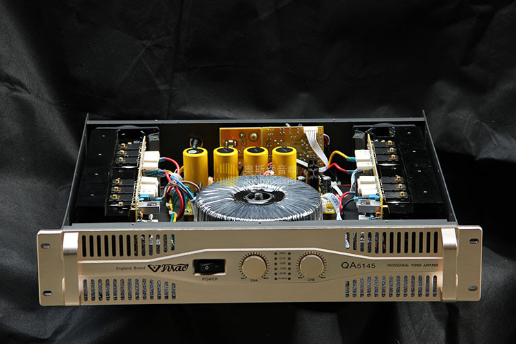 qa5145贴片电路技术大功率舞台演出专业后级功放机/婚宴/ktv/商业