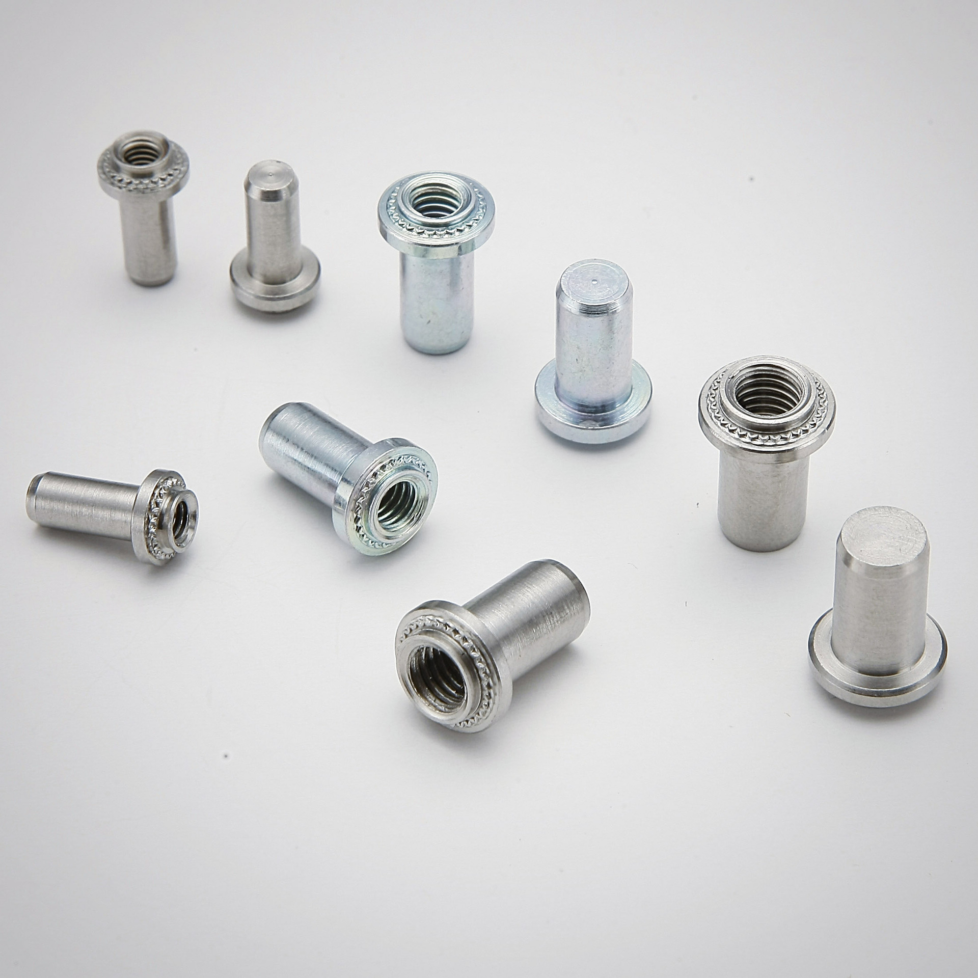 【厂家直销】压铆螺母(防水螺母) 封闭螺母 不锈钢螺母 bs-m4-1