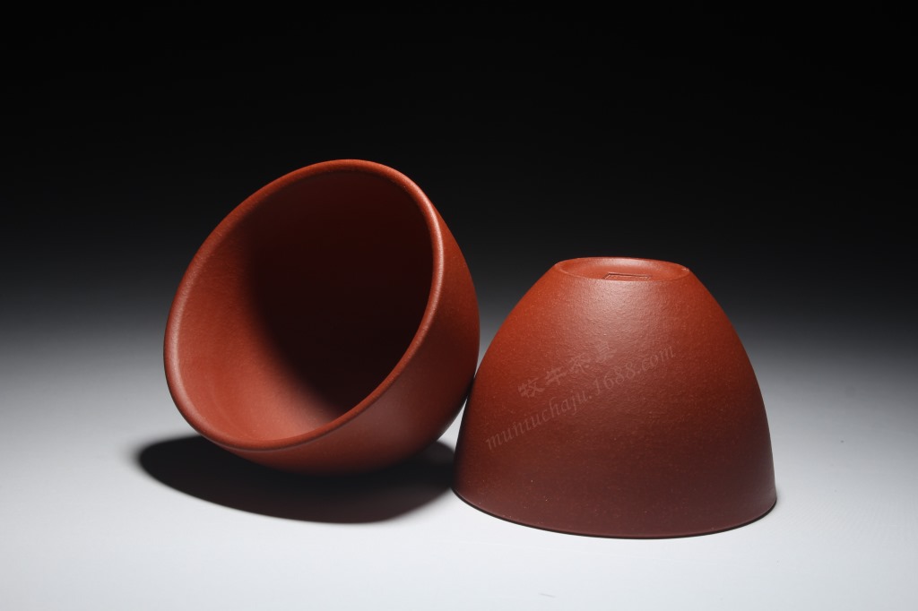 宜兴正品紫砂 清水泥龙蛋杯70ml 品茗杯功夫茶具厂家批发全店混批