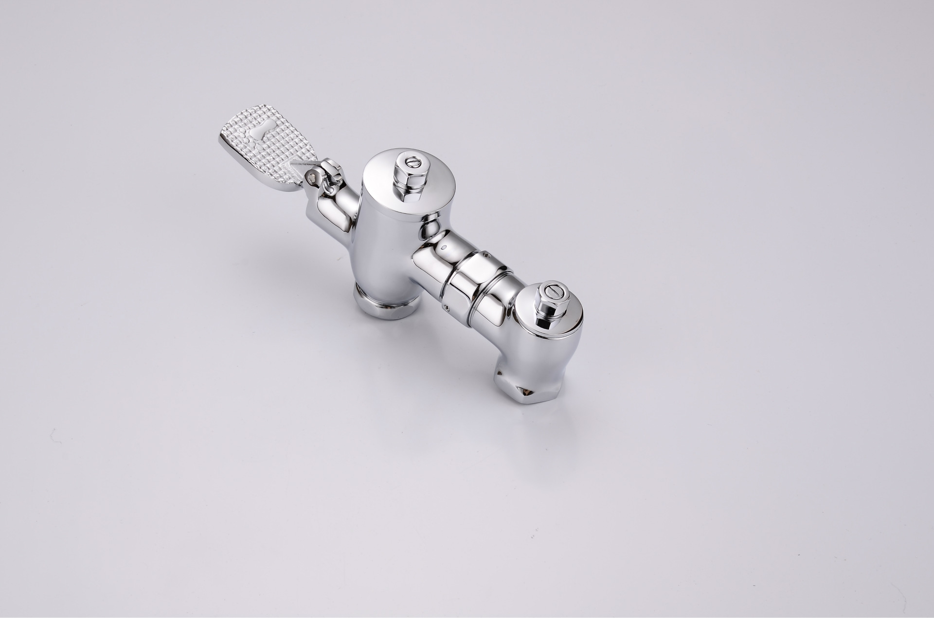 厂家批发直销 九牧大卧式脚踏冲洗阀g1.g3/4