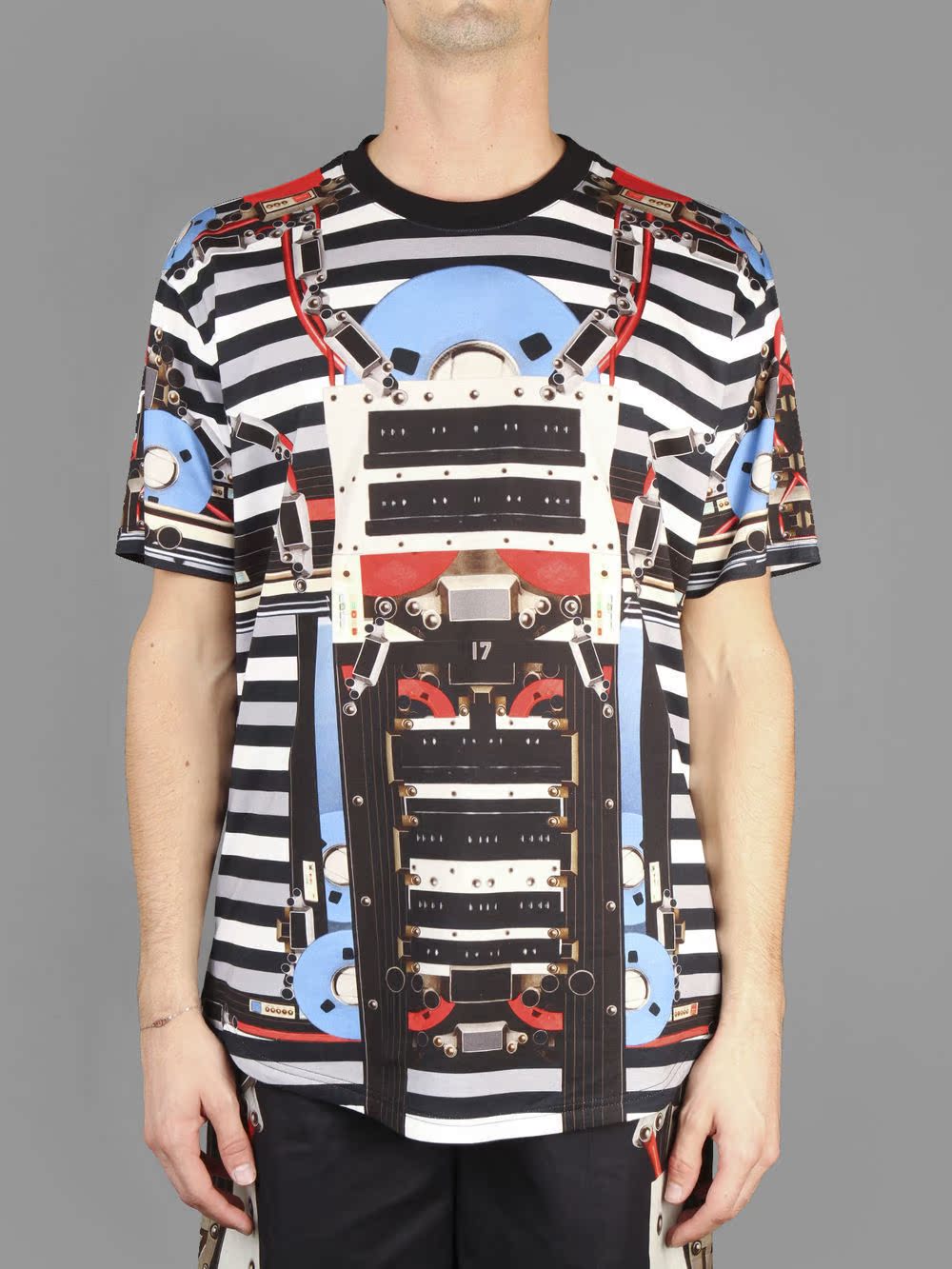 服装鞋帽箱包,钟表眼镜 男装 男式t恤 昕薇2014春夏新款y 机械图.