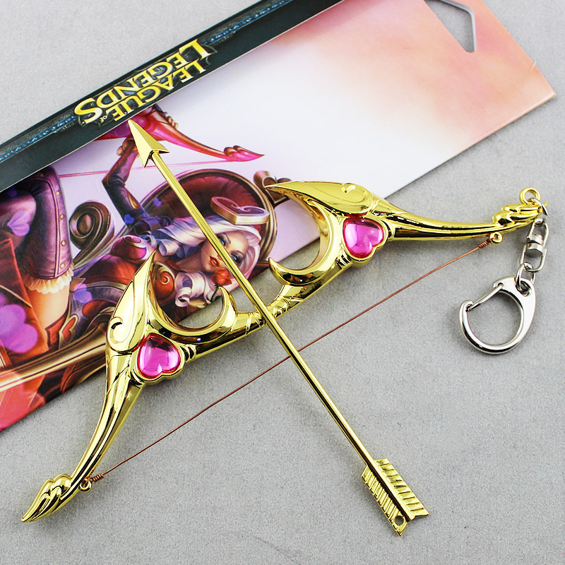 英雄联盟lol周边 寒冰射手艾希情人节限定皮肤 武器模型道具