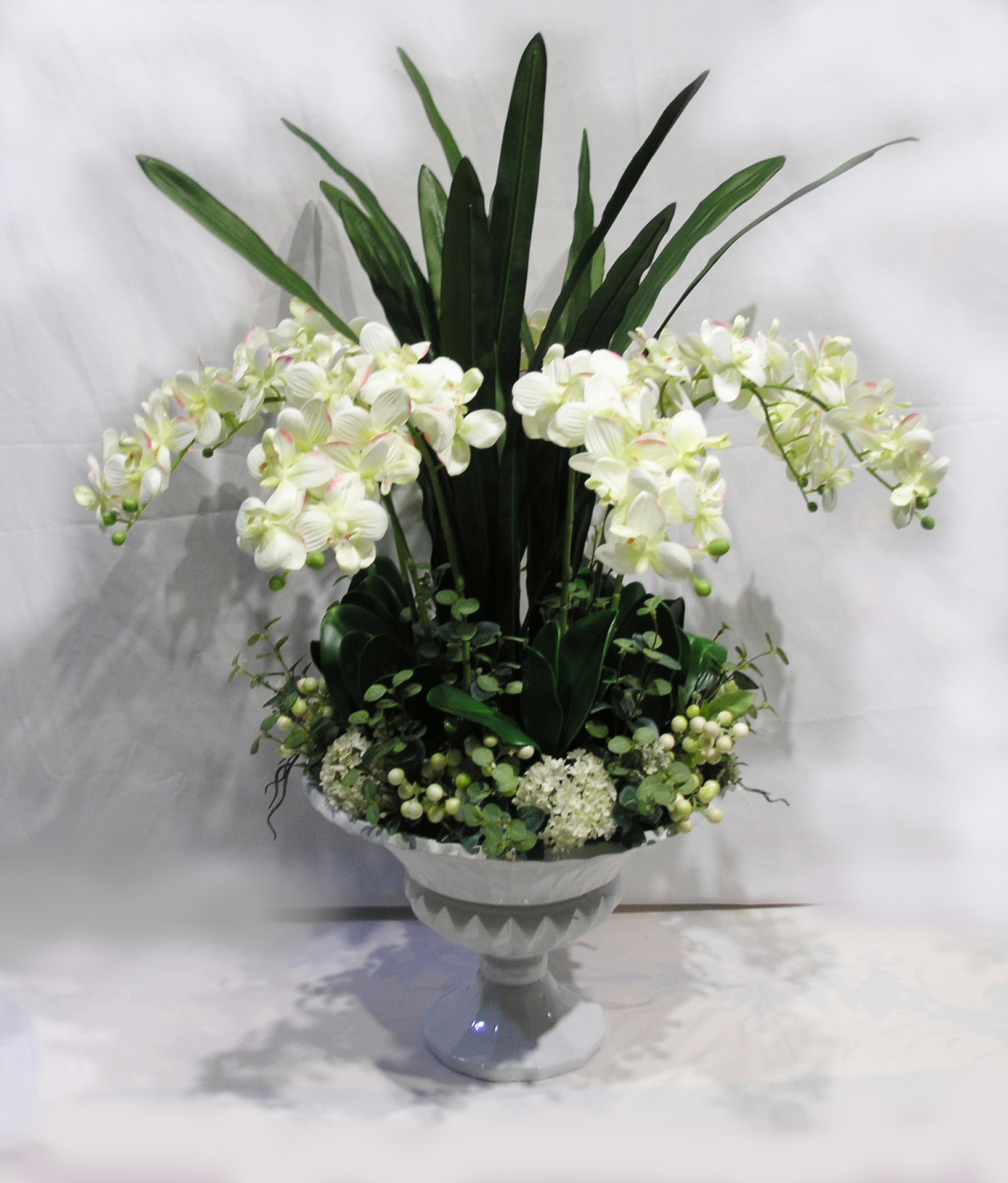 整体艺术插花 仿真花 高档玫瑰花 高档pu花 整体插花 爆款