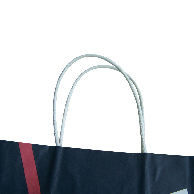 海澜之家品牌服装牛皮纸袋定做免费设计可根据客户要求定做印刷