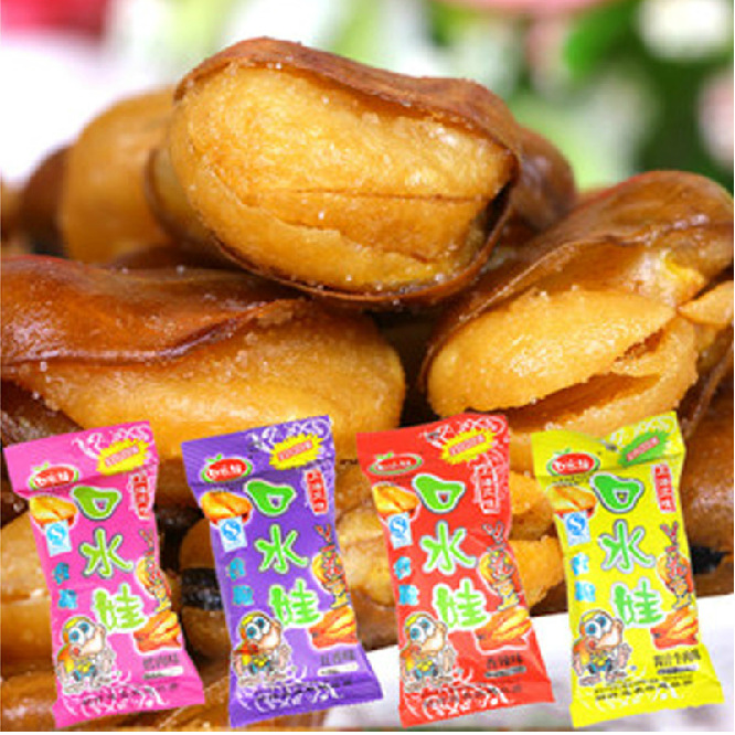 口水娃兰花豆30g/包,80包/件