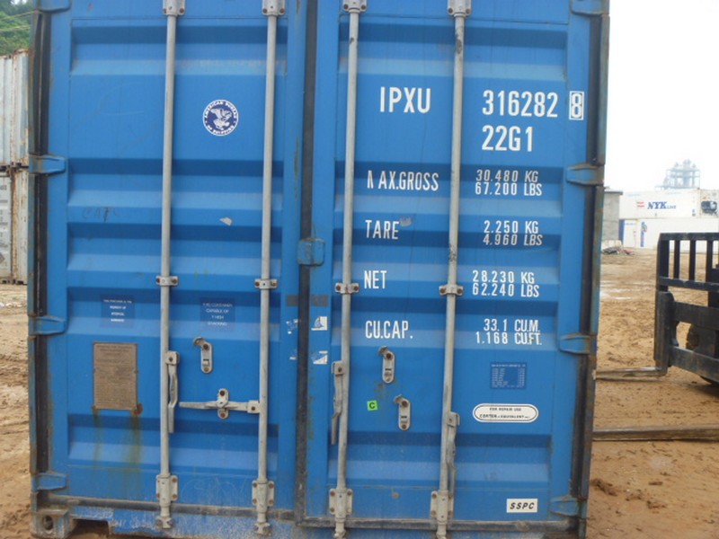 天津供应二手20尺出口使用小柜集装箱