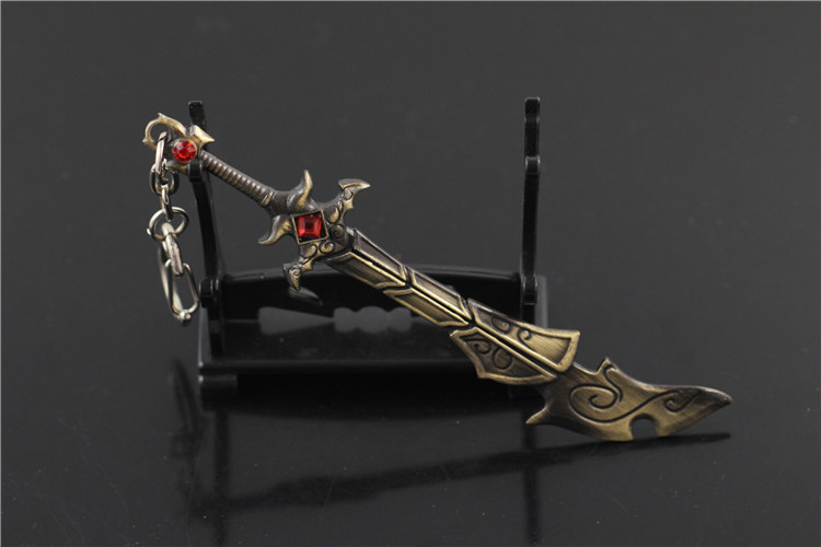 英雄联盟lol 剑圣-天人合一 武器钥匙扣 挂件厂家批发 外贸热销