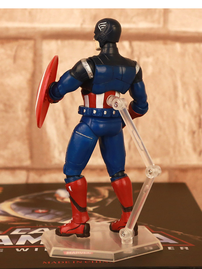 marvel漫威复仇者联盟玩具美国队长手办模型公仔泰坦英雄12寸人偶