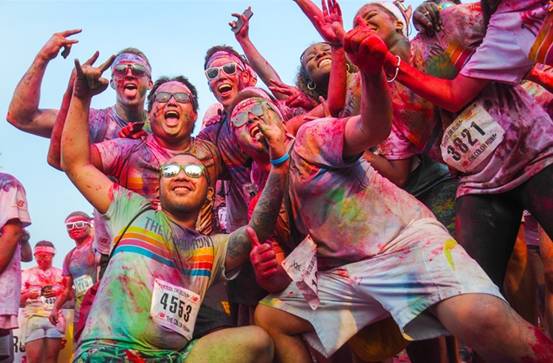 the color run6月北京开跑 美瑞克斯开通报名