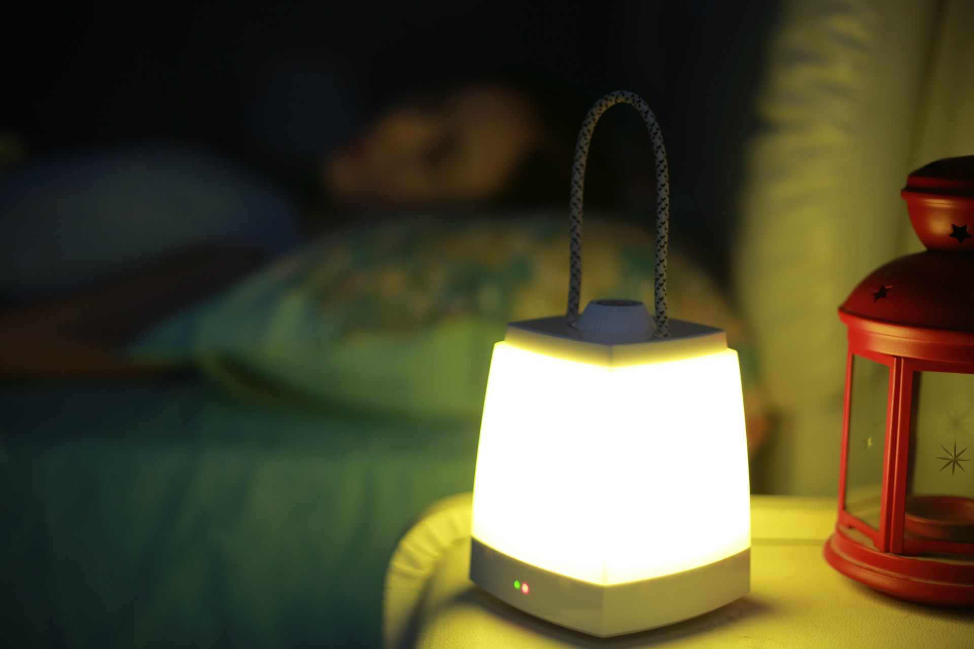 一件代发充电应急手提灯usb充电简洁款可定时无极调光照明灯