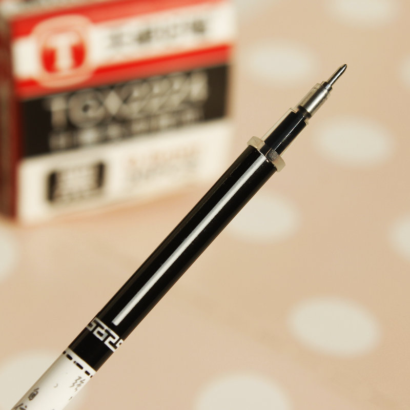 天卓新品tgx2224自信能赢全针管中性笔替芯 0.5mm可爱碳素笔芯