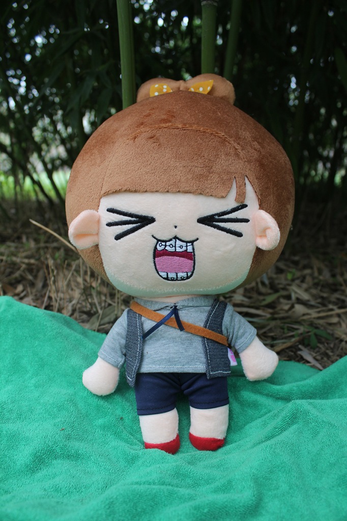 正版特价吃货萌小q毛绒公仔全套女友礼物表情系列毛绒玩具布娃娃