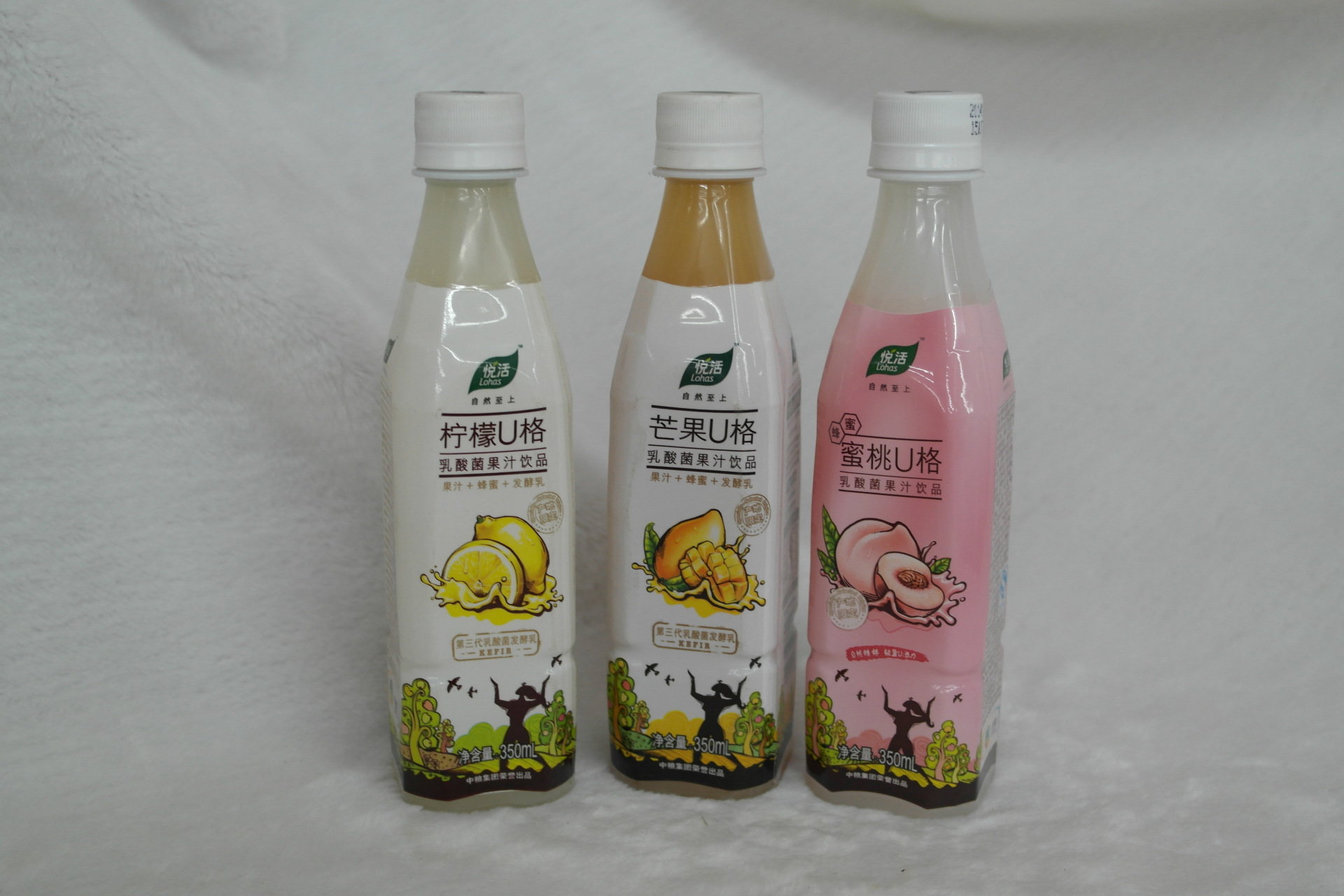 供应 果汁饮料 悦活u格 350ml 3味 果汁批发