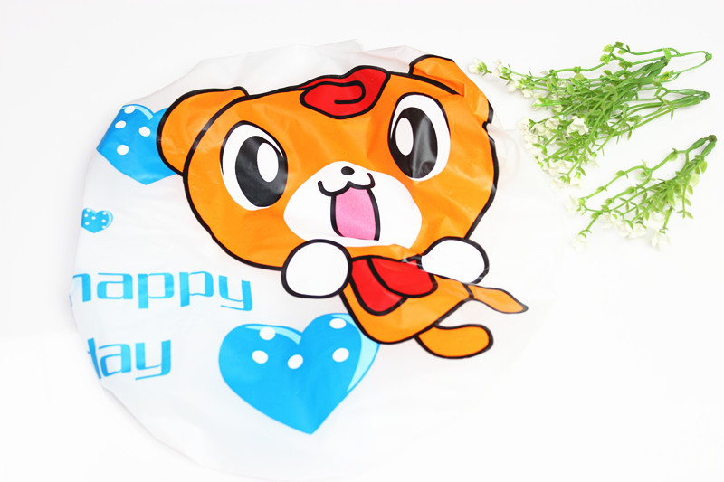 有偿用品 超可爱实用卡通浴帽/环保浴帽 图案随机发