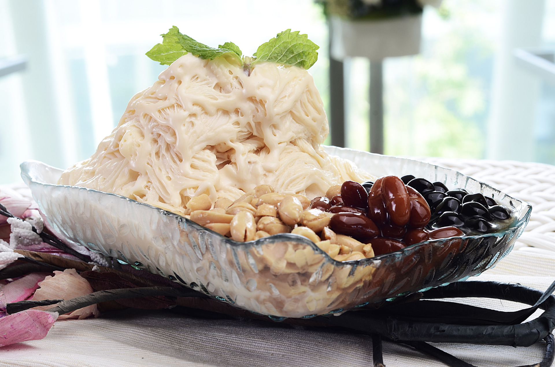 台湾绵绵冰 花生口味绵绵冰