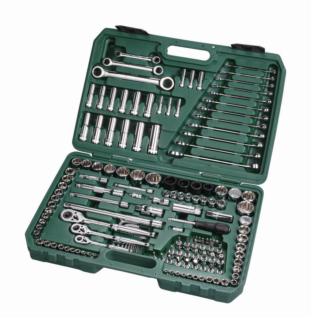 世达工具150件6.3*10*12.5mm系列综合组套09510