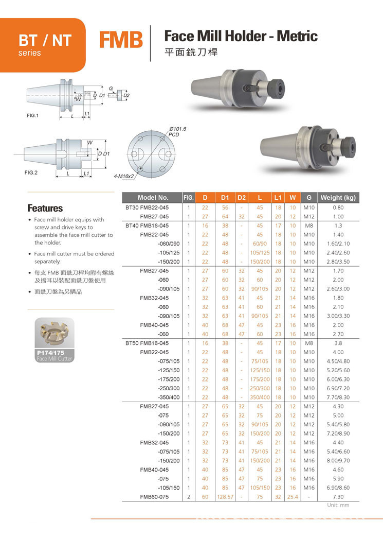 bt50fmb16200bt35fmb22bt40fmb16160iso30fmb22