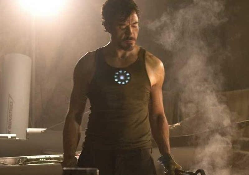 iron man 1 钢铁侠1 声控t恤 发光t恤 复仇者联盟2 冷光t恤 ef229