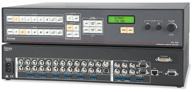 extron矩阵切换控制系统无缝切换器