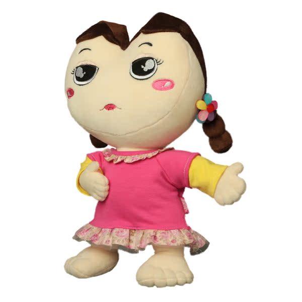 公仔/生日礼物 材质:毛绒 包装方式:彩盒 品牌:签语屋 货号:20140630