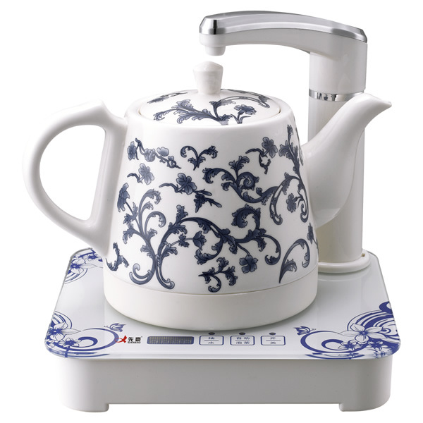 陶瓷电水壶/陶瓷套装电热水壶/陶瓷电茶壶--蓝色之约