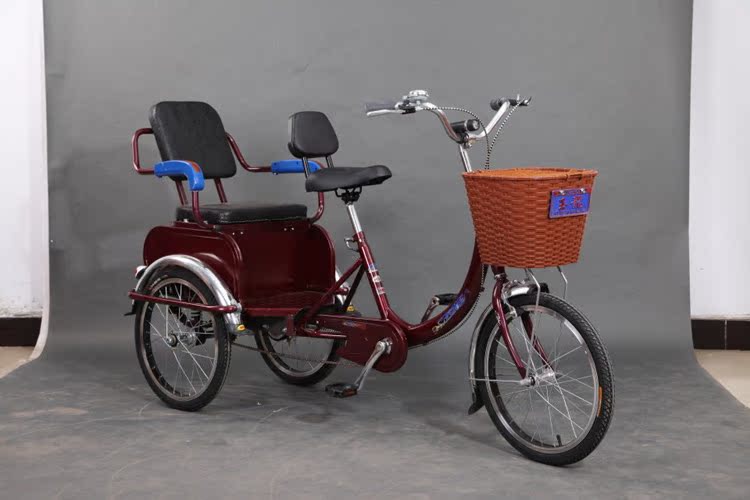 正品玉龙牌老年休闲三轮车