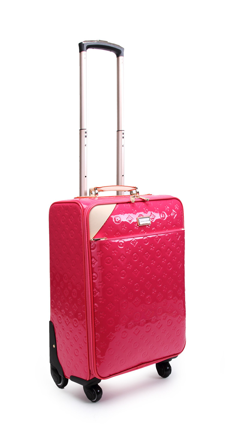 正品 欧美风 高档pu拉杆箱 复古旅行箱包 行李皮箱登机箱 男女