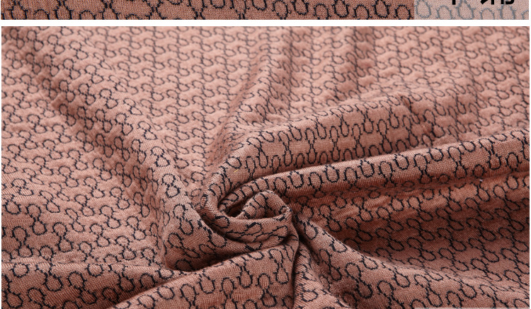 【厂家直销】中大面料市场电脑针织提花布料现货8字毛织订做z.