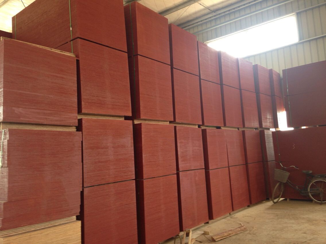 供应胶合板,红板,苯酚胶合板,建筑模板,覆膜板,红板模板