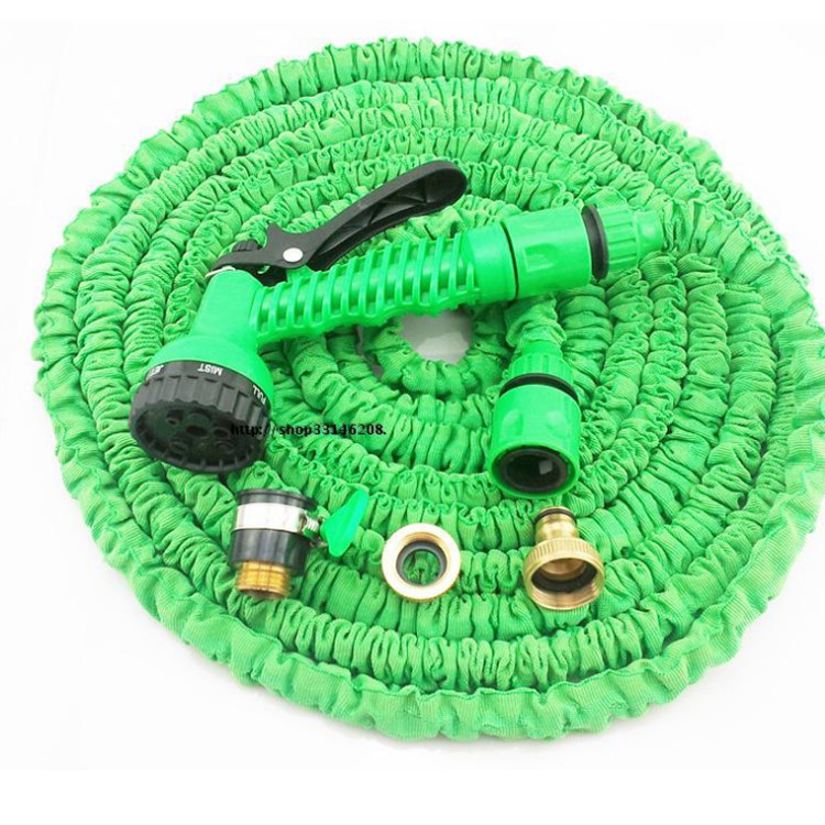 神奇高压式洗车浇花增压伸缩水管 套装家用喷水枪汽配件清洁