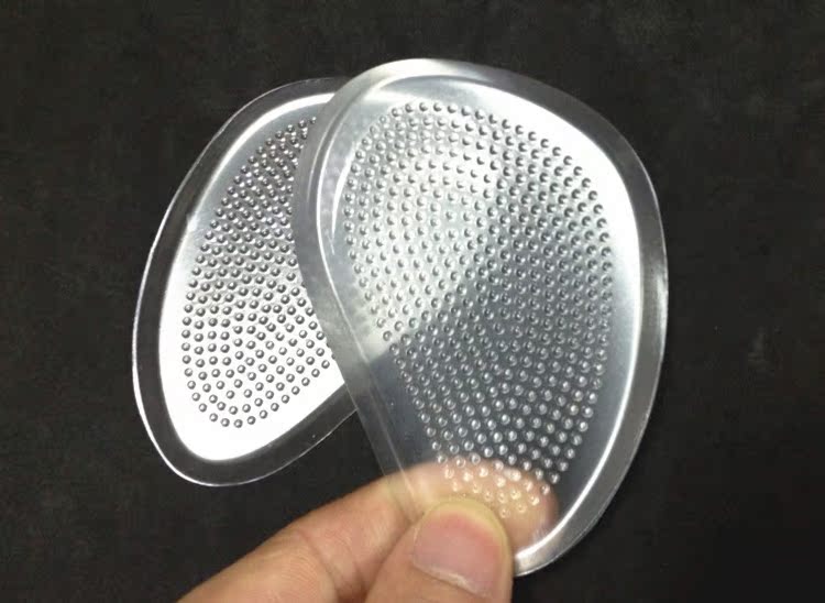 硅胶前掌垫 鞋前半垫 透明超软半码垫