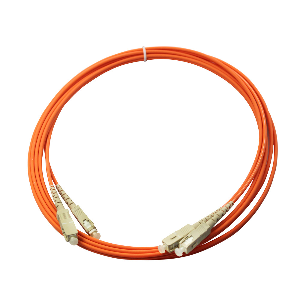 海乐多模双芯光纤跳线sc-sc 3米 低烟无卤护套 62.5/125