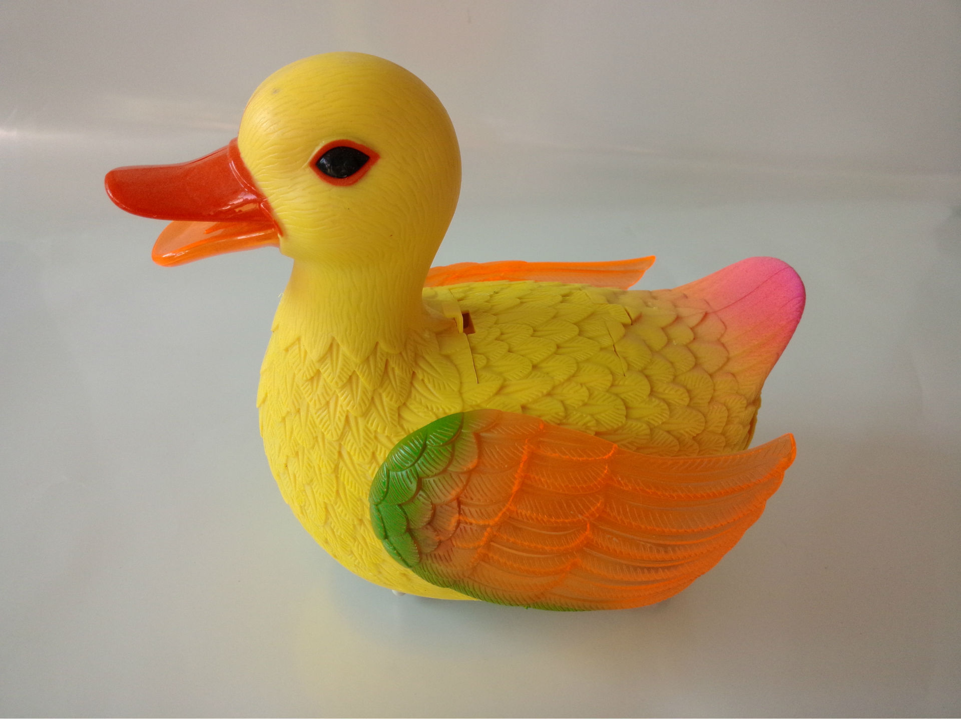 电动万向下蛋鸭 会生蛋 带音乐灯光 儿童益智玩具 生蛋鸭