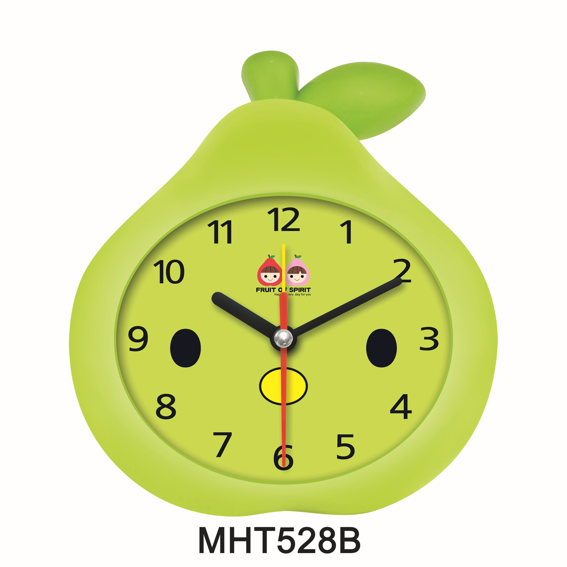 厂家直销 时尚创意卡通水果闹钟 卧室小型数字钟表
