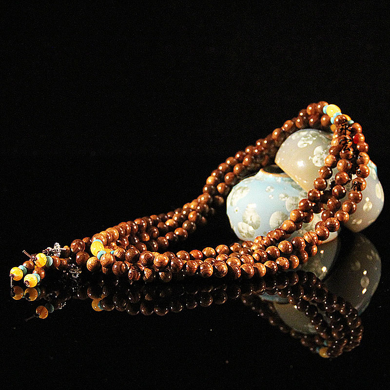 花梨108颗佛珠手串 黑花梨首饰手链 木制 手把件 批发 图片_高清大图