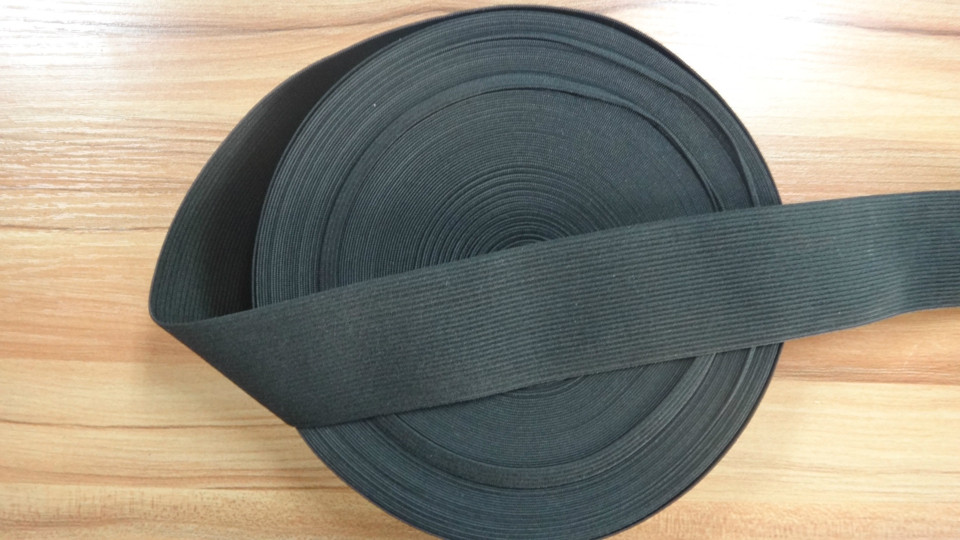 5cm公分黑色白色钩编针织松紧带厂家直销量大价优