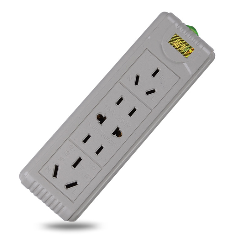 阻燃灰色十二孔插座 家用移动式插座 无线十二孔插排 蓝鹏-7012d