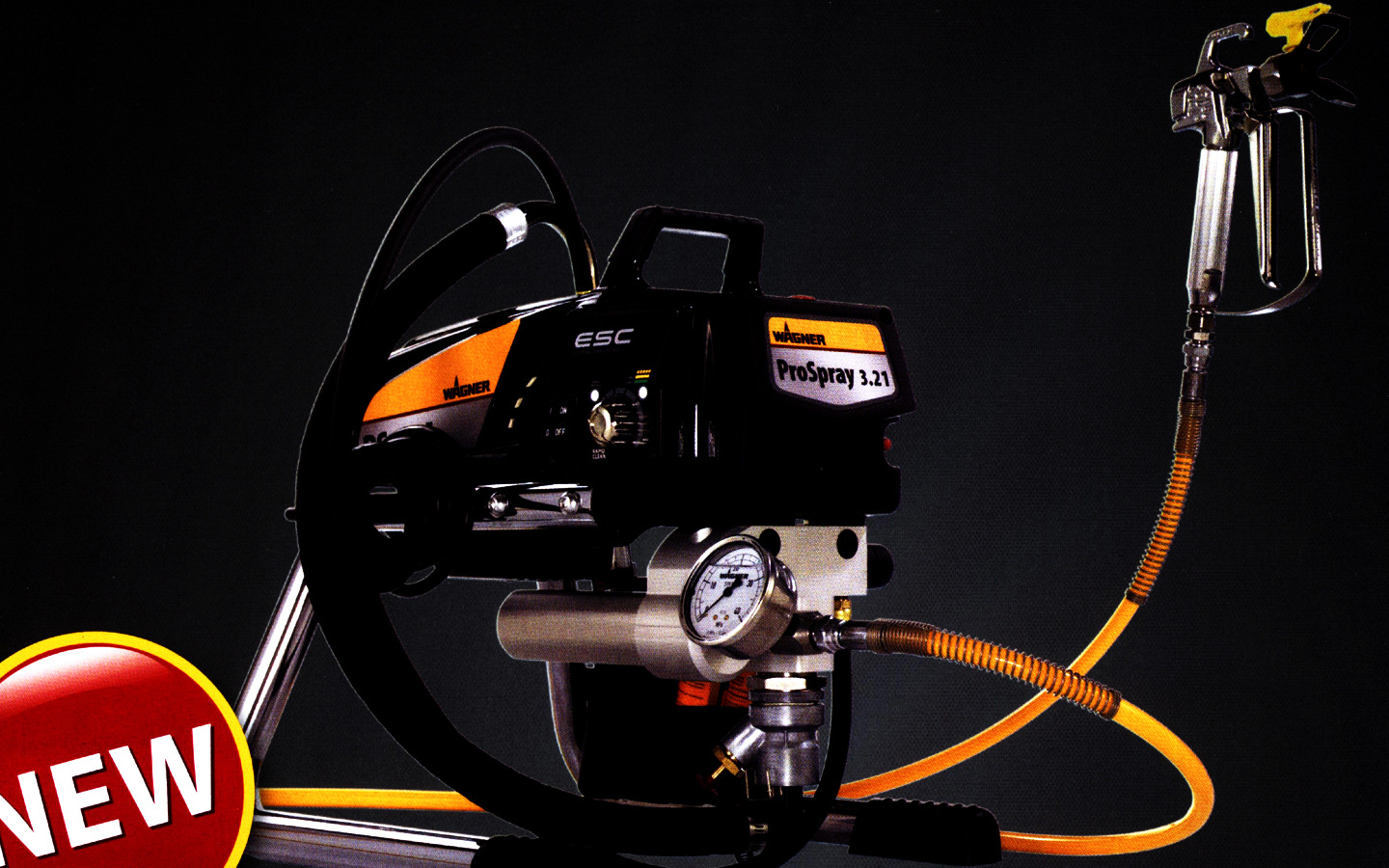 原装德国自清洗电动喷涂机ps321