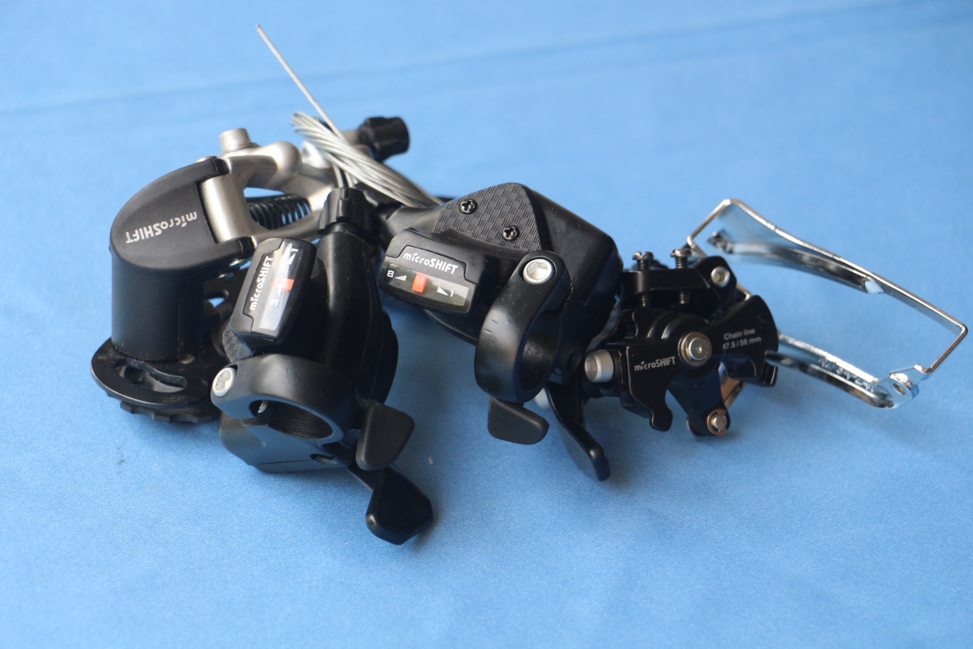台湾微转microshift24速变速套件 8速变速小套 指,前,后
