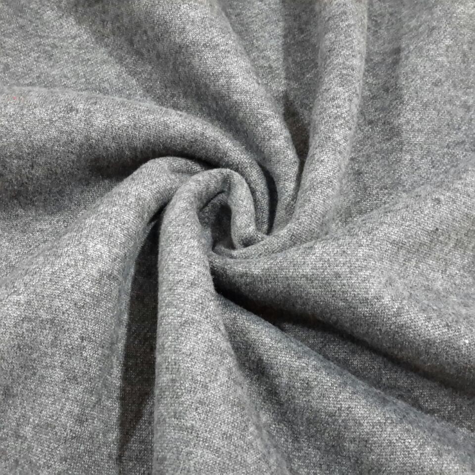 32 10支全涤大卫衣抓毛布 卫衣针织面料 柯桥现货