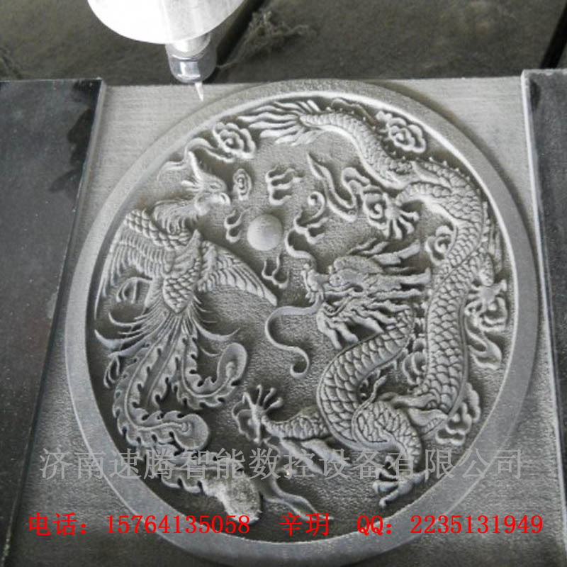 山东嘉祥石材雕刻机花岗岩雕刻机墓碑雕刻机重型石材机