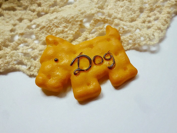 仿真小狗饼干diy手工饰品手机美容材料配件 淘宝货源树脂辅料批发