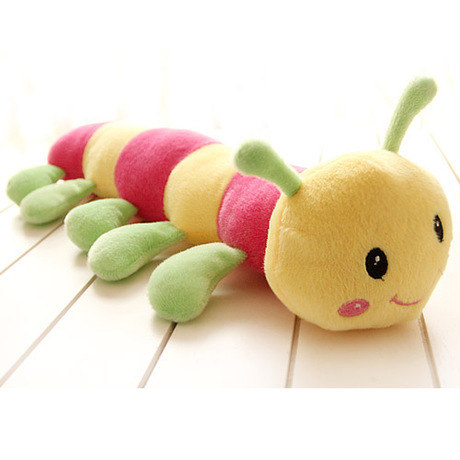 其他公仔,玩偶,娃娃 布娃娃 婚庆娃娃毛毛虫公仔 精美毛绒毛毛虫公仔