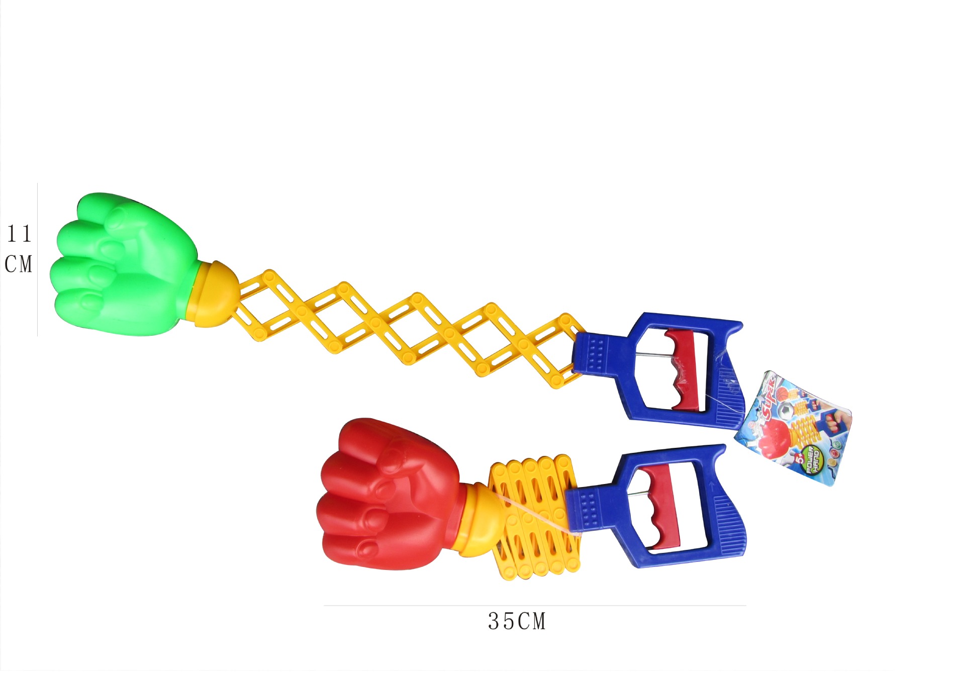运动休闲机械手玩具 技巧拳击手伸缩拳套手 体育拳头整蛊玩具