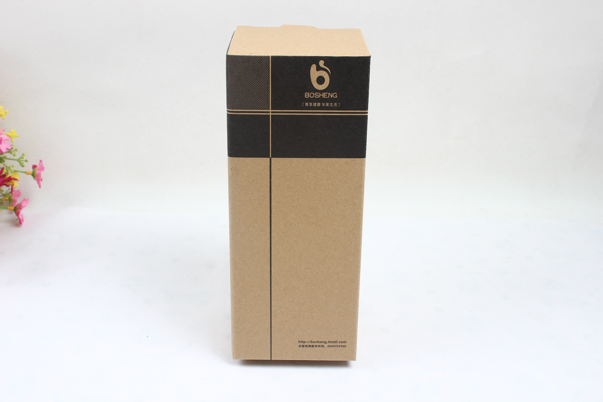 厂家直销 铂盛logo玻璃水杯 保温杯 精品包装纸盒