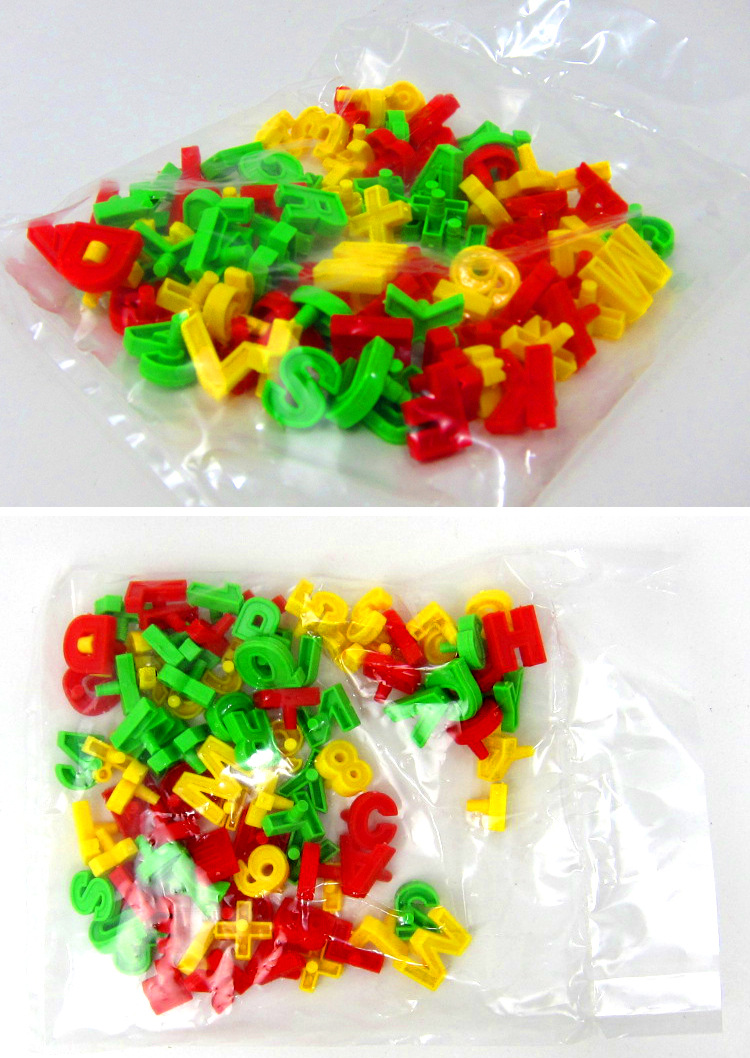 蘑菇钉补充装 数字字母插丁 蘑菇钉组合插板益智玩具