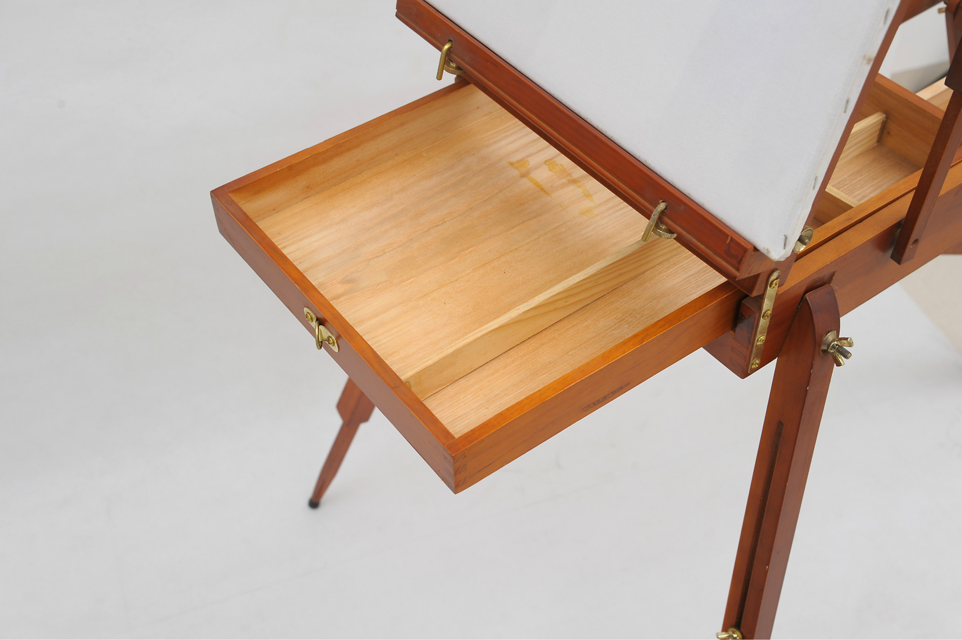 正品高档男女士小画箱/手提榉木写生 美术用品工具箱 写生油画箱